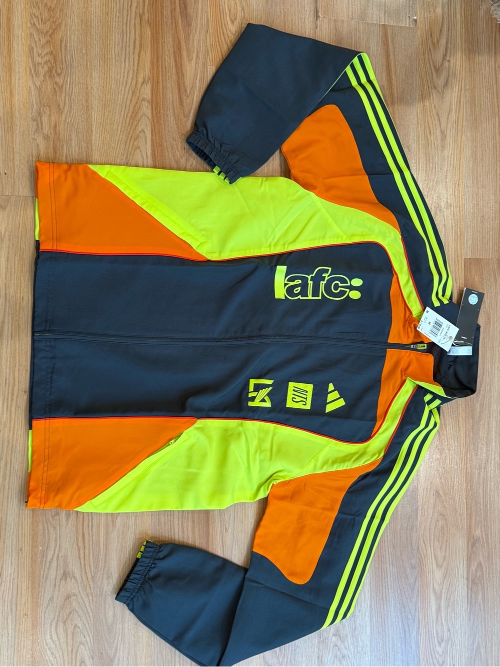 adidas LAFC x NTS Radio Full-Zip Track Top - Gray